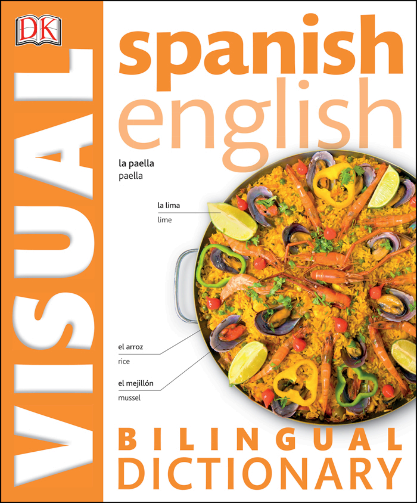 Spanish English Bilingual Visual Dictionary Book - Sania Library