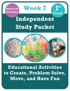 independent-study-packet-1st-grade-week-7